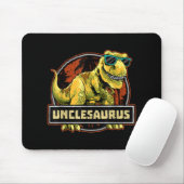 Tapis De Souris Unclesaurus T rex Uncle Saurus Dinosaur (Avec souris)