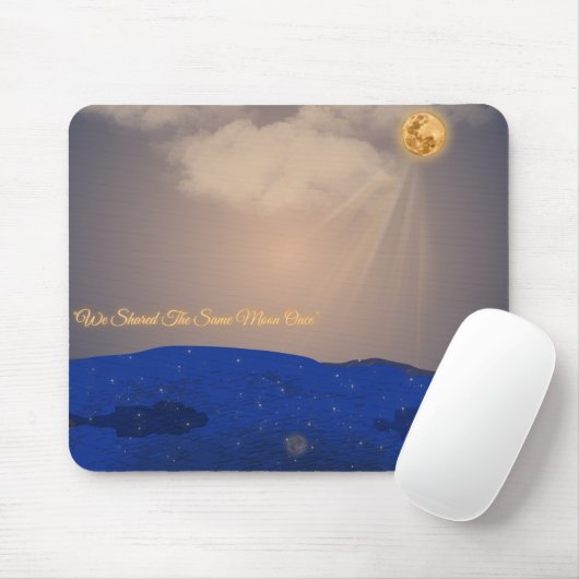 Tapis De Souris Under One Moon_ Mousepad (Avec souris)