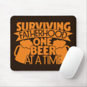 Tapis De Souris Une Bière À La Fois (Avec souris)