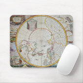 Tapis De Souris Une carte du Pôle Nord (Avec souris)
