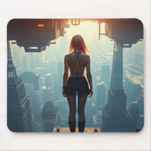Tapis De Souris Une carte postale du futur