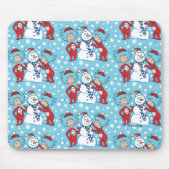 Tapis De Souris Une chose deux Motif de neige (Devant)