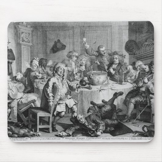 Tapis De Souris Une conversation moderne de minuit (Devant)