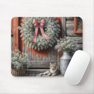 Tapis De Souris Une couronne de respiration pour bébé sur une port