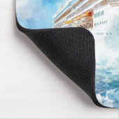 Tapis De Souris Une croisière d'été (Coin)