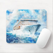 Tapis De Souris Une croisière d'été (Avec souris)