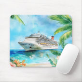 Tapis De Souris Une croisière d'été (Avec souris)