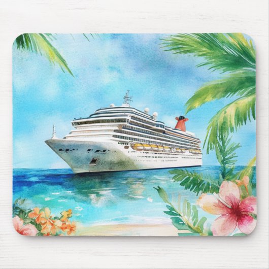 Tapis De Souris Une croisière d'été (Devant)