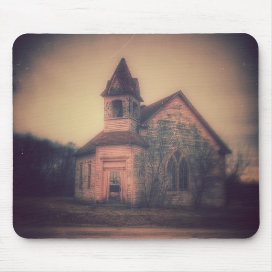Tapis De Souris Une église abandonnée (Devant)