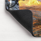 Tapis De Souris Une équipe de lutte contre l'incendie secourue par (Coin)
