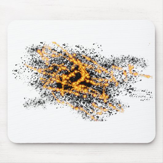 Tapis De Souris Une éruption de feu (Devant)