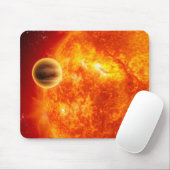 Tapis De Souris Une exoplanète géante du gaz (Avec souris)