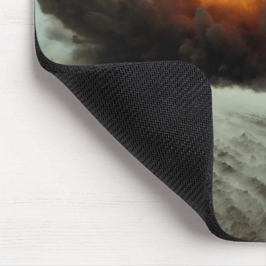 Tapis De Souris Une explosion éclate (Coin)