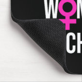 Tapis De Souris Une Femme Responsable De Potus Femme Présidente (Coin)
