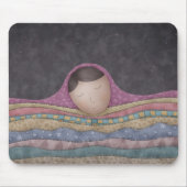 Tapis De Souris Une Fille Sous Mille Couvertures (Devant)