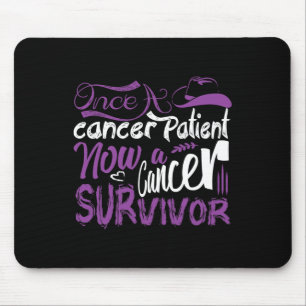 Tapis De Souris Une Fois Un Patient Cancer Maintenant Un Survivant