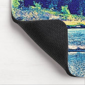 Tapis De Souris Une Forêt Sauvage Canadienne Majestueuse. Commande (Coin)