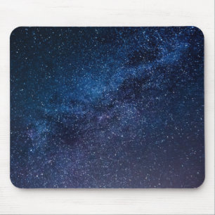 Tapis De Souris Une galaxie d'étoiles dans la nuit mignonne