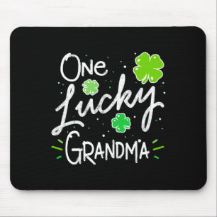 Tapis De Souris Une grand-mère chanceuse St Patrick's Day manches