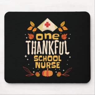 Tapis De Souris Une infirmière de l'école de remerciement Chute Th