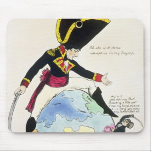 Tapis De Souris Une interruption à un pas au-dessus du globe, 1803