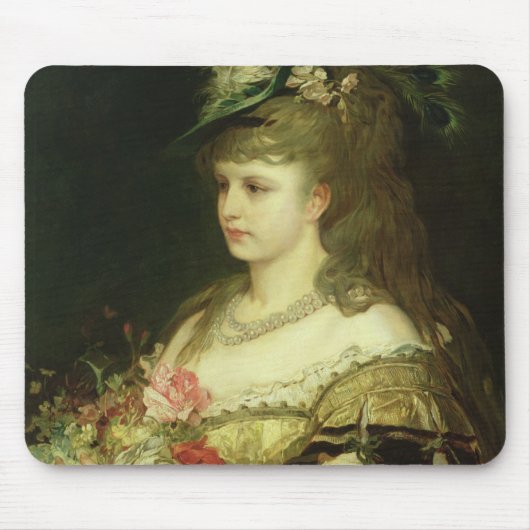 Tapis De Souris Une jeune fille (Devant)
