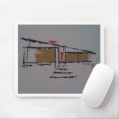 Tapis De Souris Une maison d'Eichler sur T #1 (Avec souris)