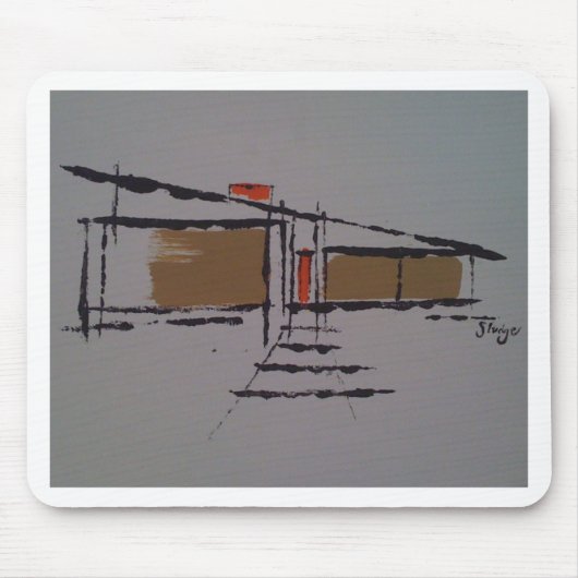 Tapis De Souris Une maison d'Eichler sur T #1 (Devant)