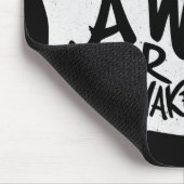 Tapis De Souris Une méthode de typographie Citation motivationnell (Coin)