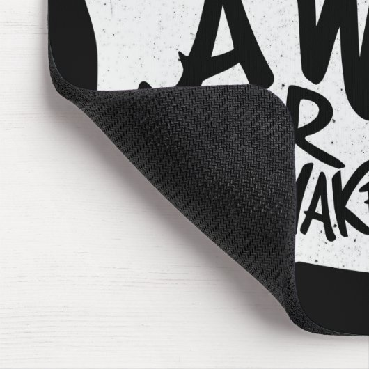 Tapis De Souris Une méthode de typographie Citation motivationnell (Coin)