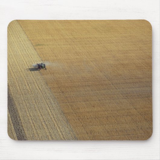 Tapis De Souris Une moisson de tracteur (Devant)