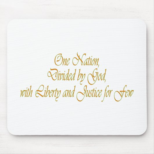 Tapis De Souris Une nation... (Devant)