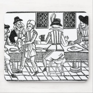 Tapis De Souris Une partie de dîner, un 'livre des ballades de