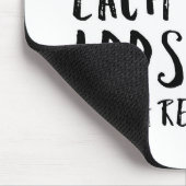 Tapis De Souris Une peu de citation de motivation de progrès (Coin)