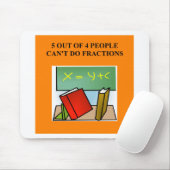 Tapis De Souris une plaisanterie drôle de maths (Avec souris)