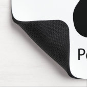 Tapis De Souris Une poire avec une morsure ! (Coin)