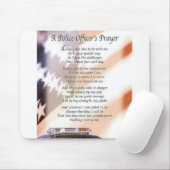 Tapis De Souris Une prière du policier (Avec souris)