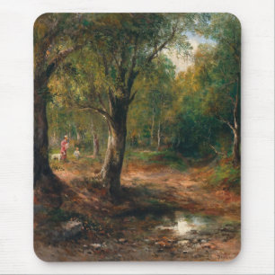 Tapis De Souris Une promenade dans la forêt - Emil Barbarini