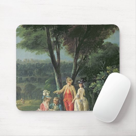 Tapis De Souris Une promenade en parc (Avec souris)