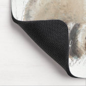 Tapis De Souris Une promenade X de région boisée (Coin)