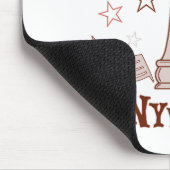 Tapis De Souris Une Reine Va N'Importe Où Aux Échecs - Drôle Citat (Coin)