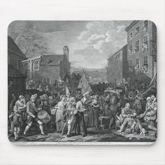 Tapis De Souris Une représentation de mars des gardes (Devant)