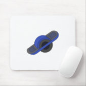 Tapis De Souris Une roue bleue (Avec souris)