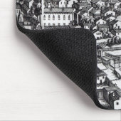 Tapis De Souris Une section d'une carte de Milan, 1640 (Coin)