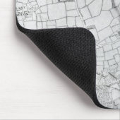 Tapis De Souris Une section d'une feuille de l'enquête (Coin)