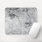 Tapis De Souris Une section d'une feuille de l'enquête (Avec souris)