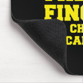 Tapis De Souris Une sensibilisation amusante au cancer chez les en (Coin)