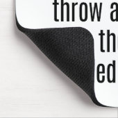 Tapis De Souris Une Souris À Tête Claire (Coin)