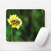 Tapis De Souris Une tache de jaune (Avec souris)
