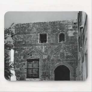 Tapis De Souris Une vieille maison dans Lindos, Rhodes